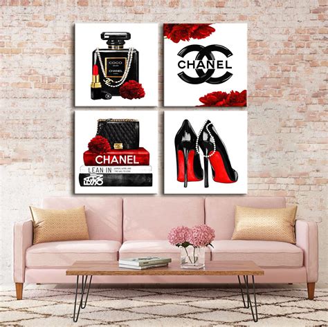 cheap chanel canvas art|chanel canvas picture.